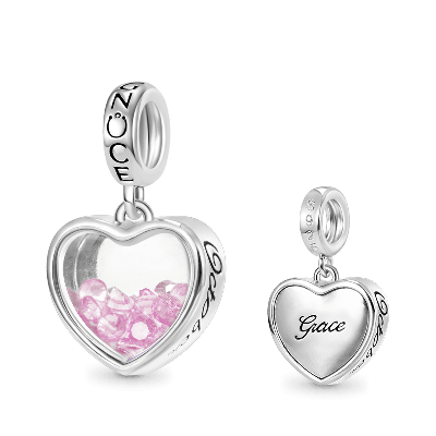 Oct.Birthstone Engravable Pendant