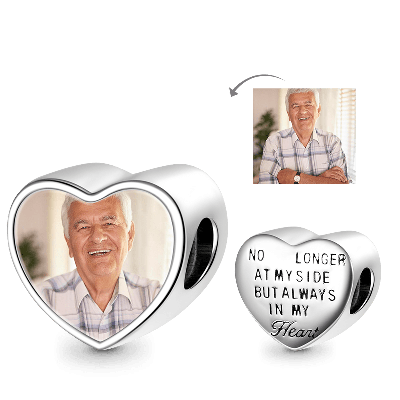 "Always with You" Photo Charm
