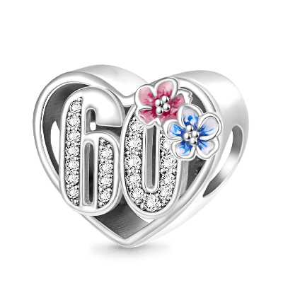 60th Birthday Charm