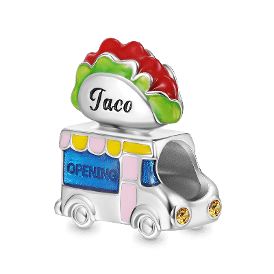 Taco Truck Charm