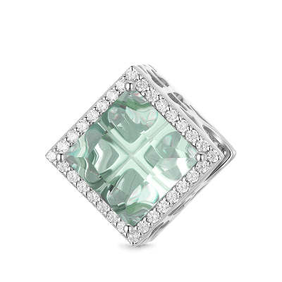Four-Leaf Clover Charm