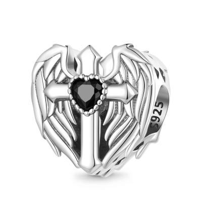 Wings Cross Charm