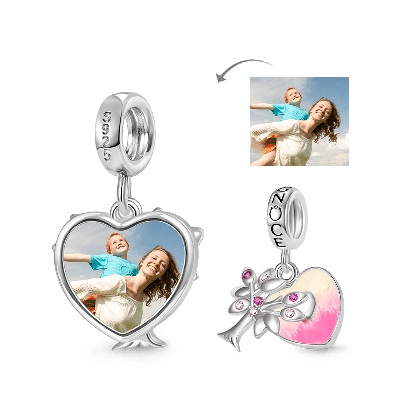 Heart Photo Pendant