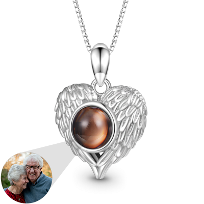 Projection Heart Necklace