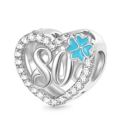 80th Birthday Charm