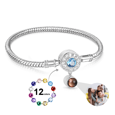 Projection Birthstone Basic Bracelet