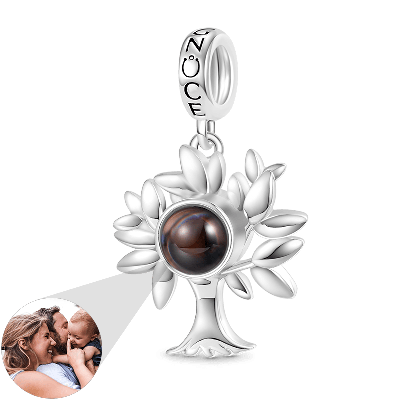 Projection Tree of Life Photo Pendant