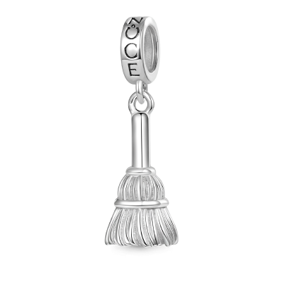Witch Broomstick Pendant