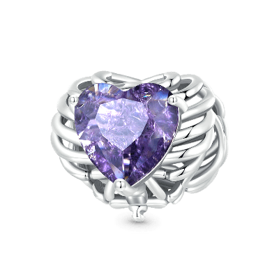 Skull Heart Charm