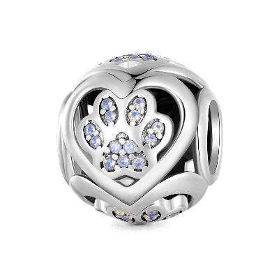 Cat Paw Print Charm