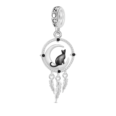 Dream Catcher Cat Pendant