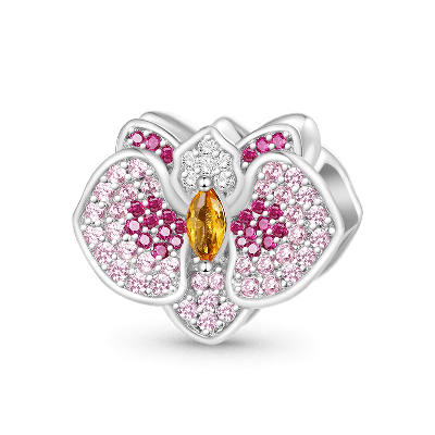 Orchid Flower Charm