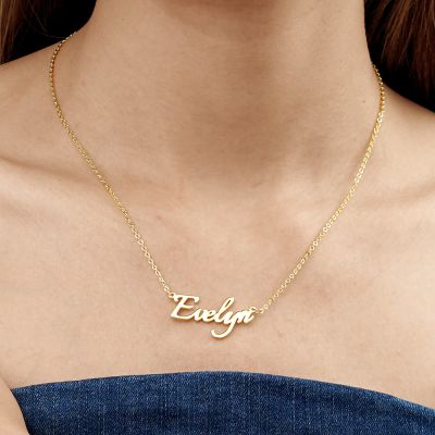 Golden Name Necklace