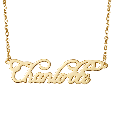 Golden Customise Necklace