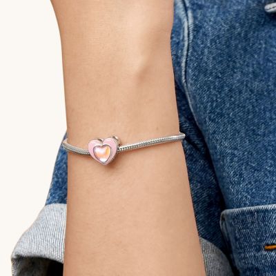 Pink Heart Charm