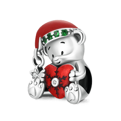 Christmas Bear Charm