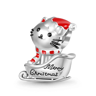 Christmas Cat Charm