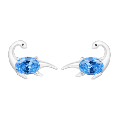 Plesiosaurs Stud Earrings