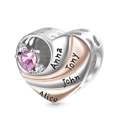 Family Love Engravable Charm