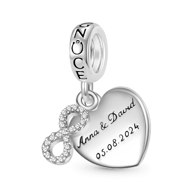 Engravable Infinite Love Pendant