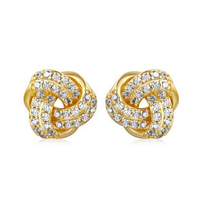 Love Knot Stud Earrings