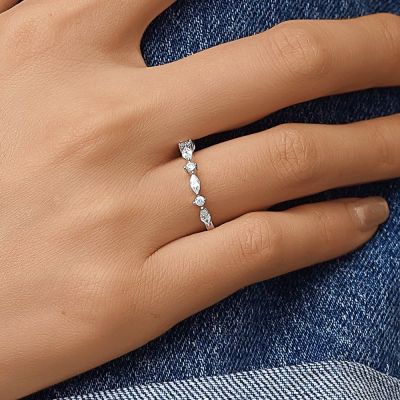 Marquise Stacking Ring