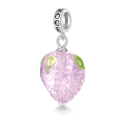 Pink Strawberry Pendant