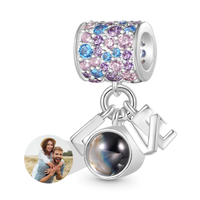 LOVE Projection Photo Charm