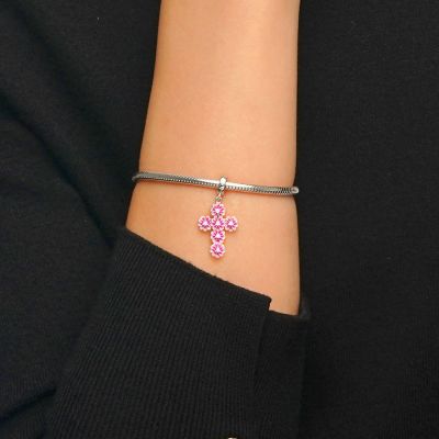 Daisy Cross Pendant