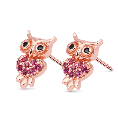 Owl Stud Earrings