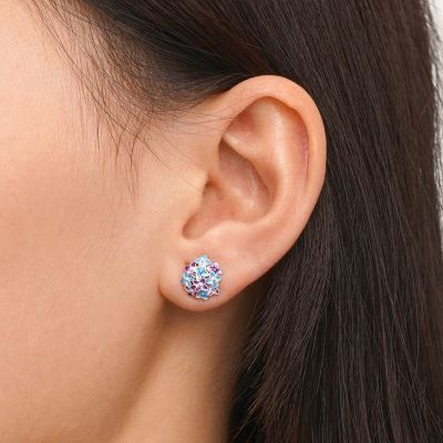 Hydrangea Stud Earrings