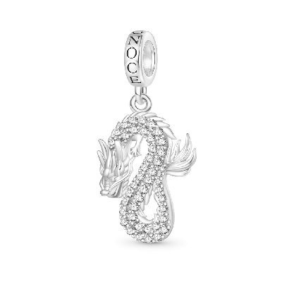 Silver Dragon Pendant