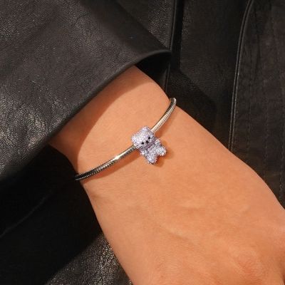 Pink Bear Charm