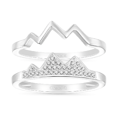 Mountain Stackable Ring