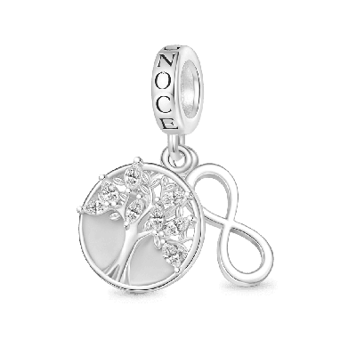 Tree of Life Infinity Symbol Pendant