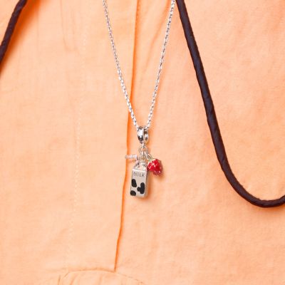 Milk & Strawberry Necklace