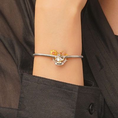 Scarecrow Sunflower Charm