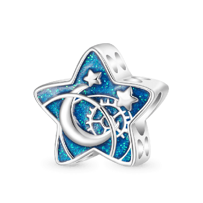 Mechanical Star Charm