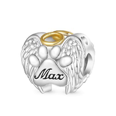Memorial Pet Wings of Love Charm