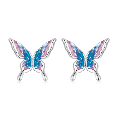Aura Butterfly Stud Earrings