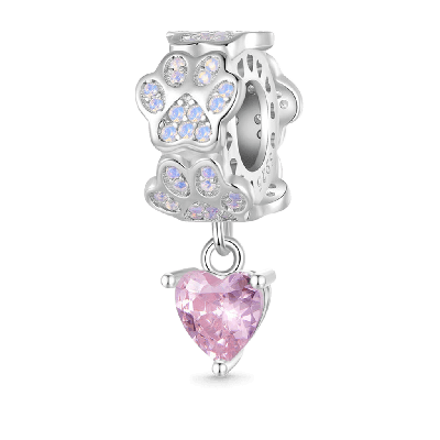 Paw Print Charm