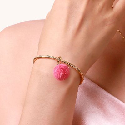 Small Fur Ball Pendant
