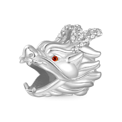 Dragon Head Beard Charm