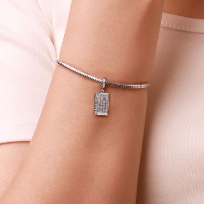 Engravable Calendar Birthstone Pendant