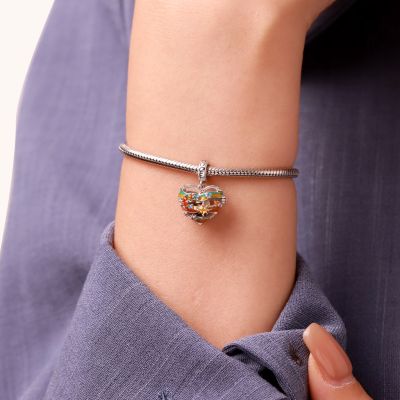 Heart Wireless LED Glow Jupiter Pendant