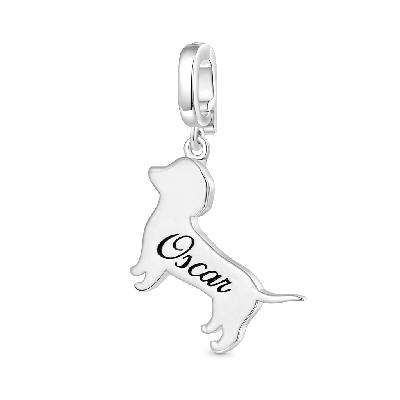 Dog Clasp Clusters Charm