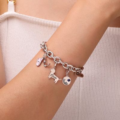 Dog Clasp Clusters Charm