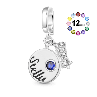 Shooting Star Clasp Clusters Charm