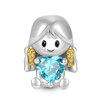 Pisces Zodiac Sign Charm