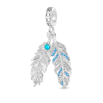 Silver Feather Pendant
